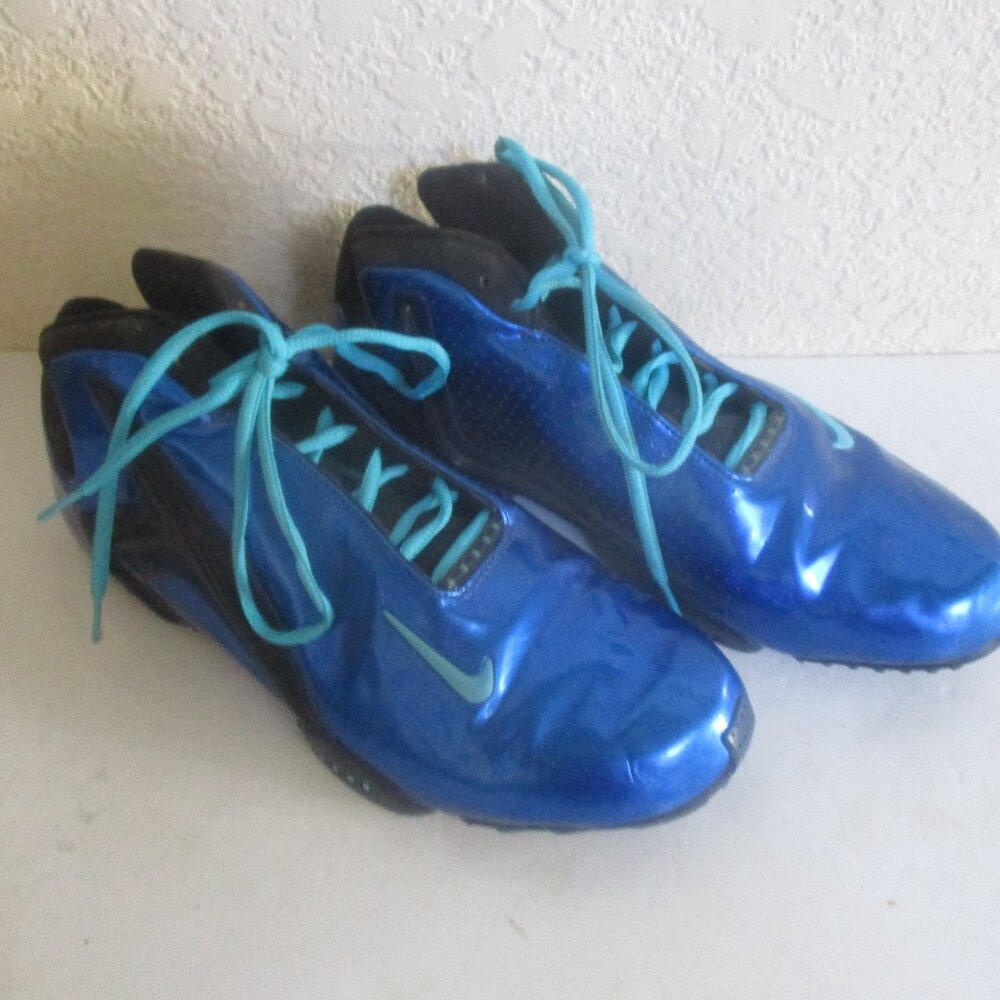 Nike Zoomair Flight Athletic Shoes Sz 11.5 Blue
